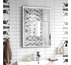 Зеркало для ванной комнаты Life c  LED-подсветкой и сенсорным выключателем
